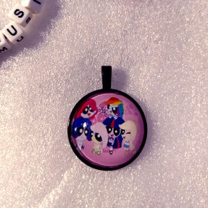 POWER PONIES - Necklace Pendant Rave Fest Fashion